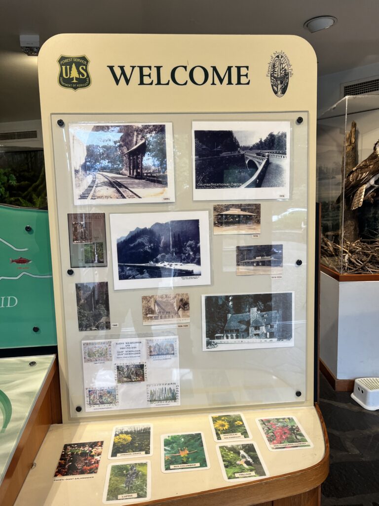 Exhibit at Multnomah Falls Lodge